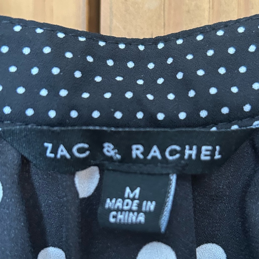 ZAC & RACHEL Polka Dot Blouse - Picture 3 of 5